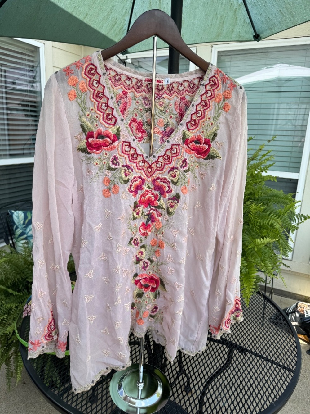 Beautiful Johnny Was Designer Blouse